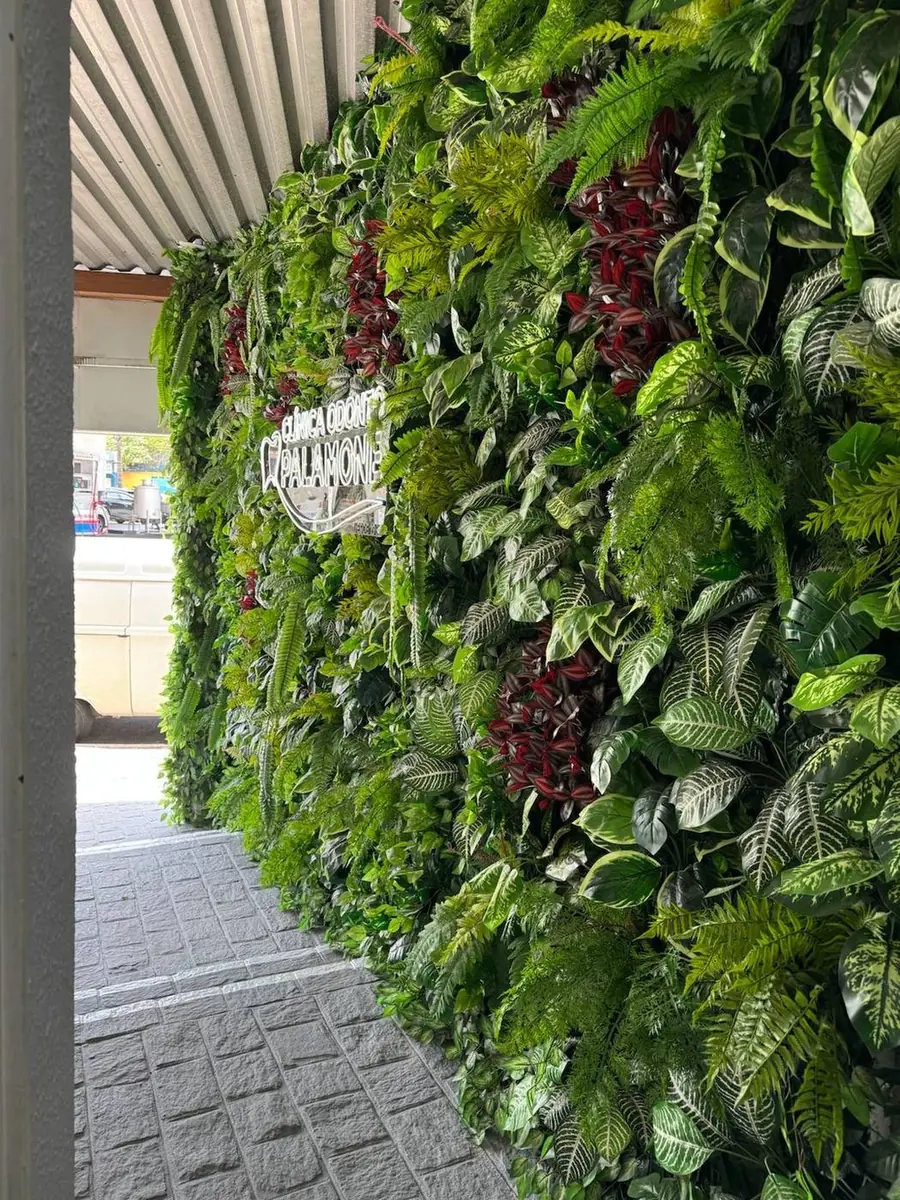 Jardim Vertical Artificial São Paulo - Verticalmente Verde